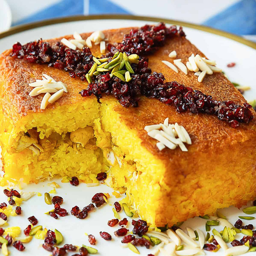 تهچین مرغ