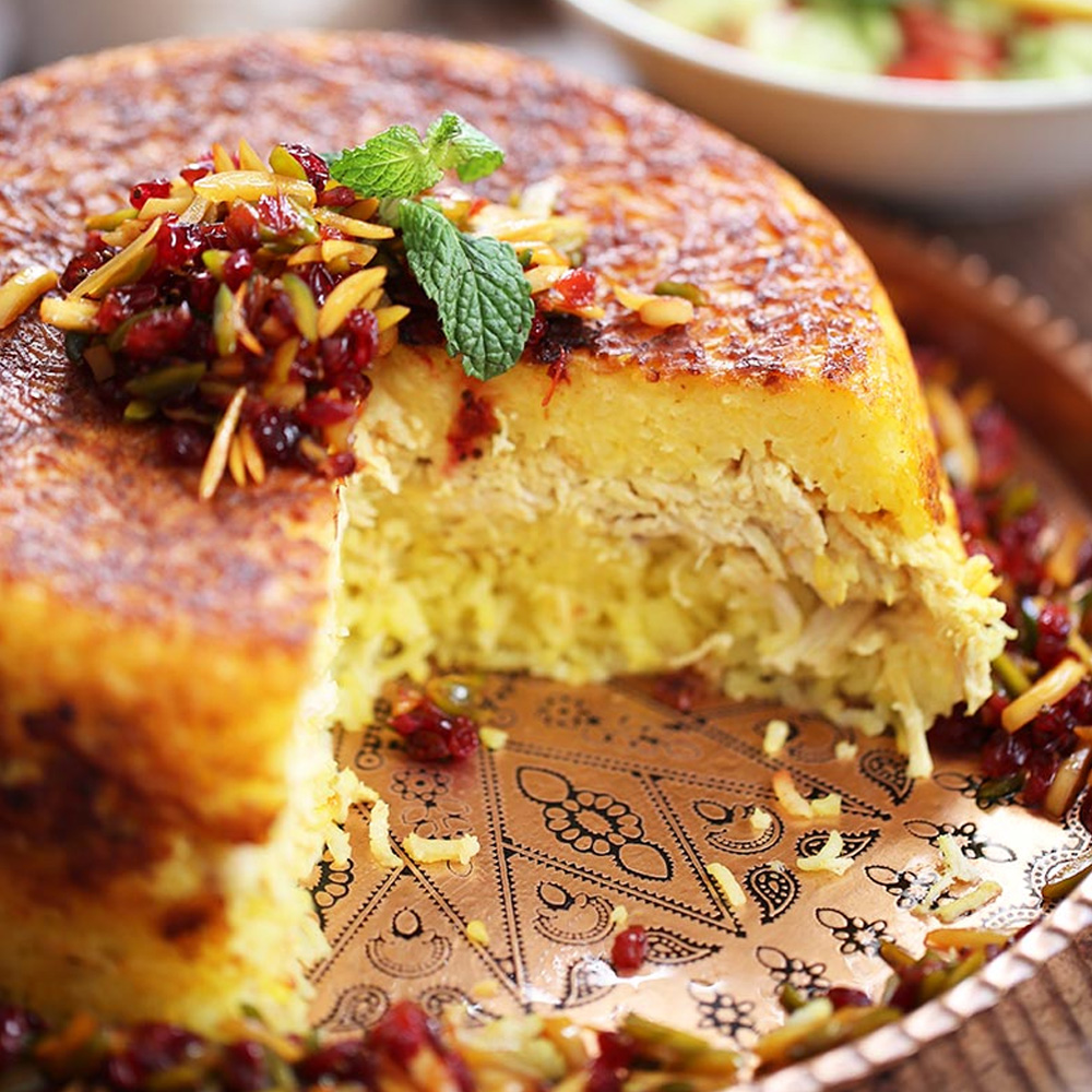 تهچین مرغ